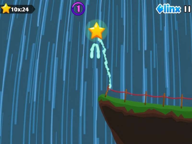 Splashy Sprint Star Gameplay Screen